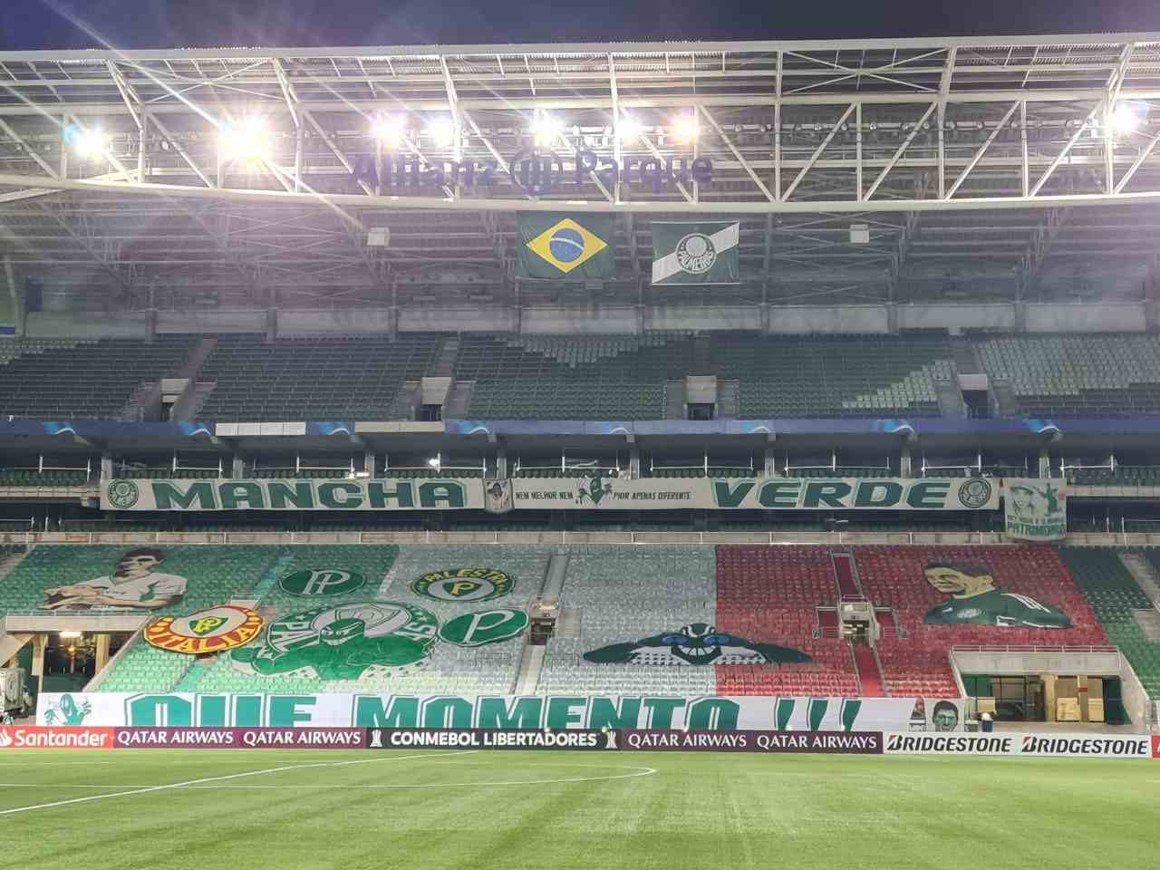 Faixa Palmeiras Corinthians