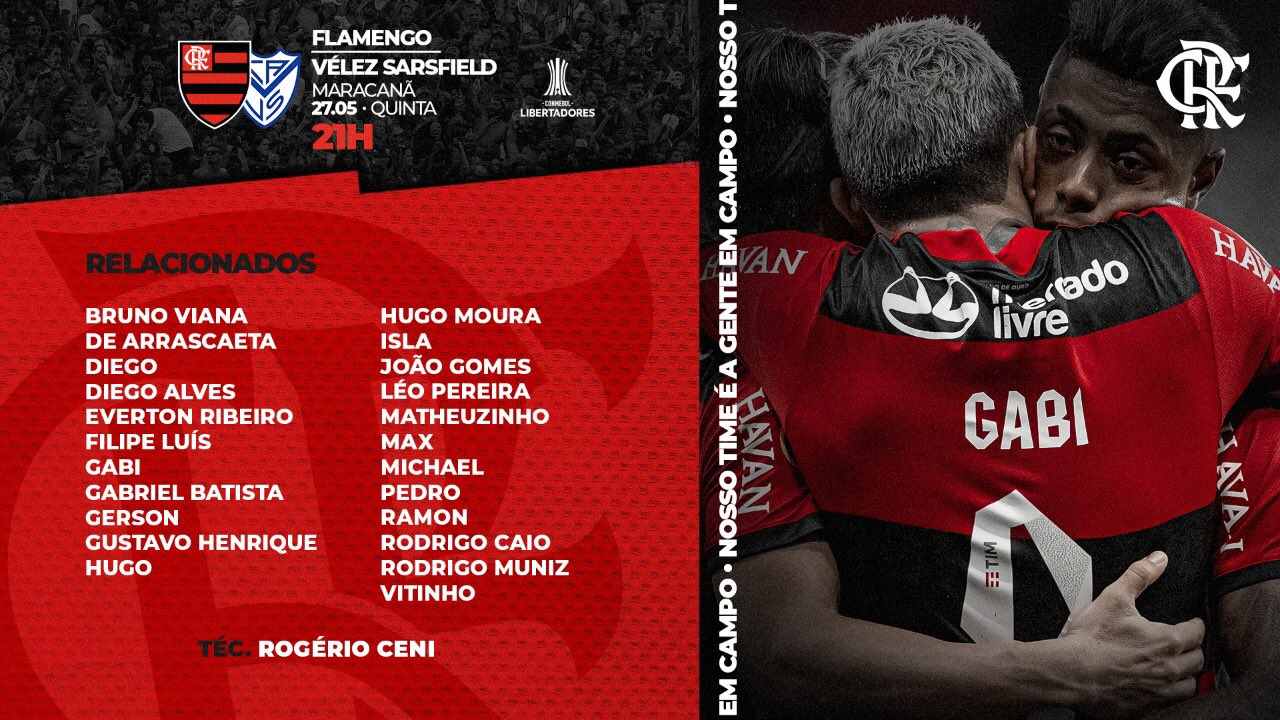 Relacionados - Flamengo x Vélez