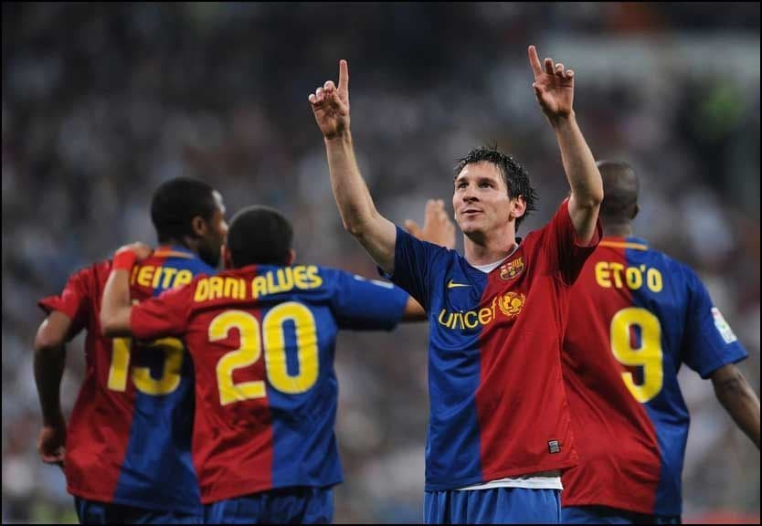 Real Madrid x Barcelona (2009) - Messi