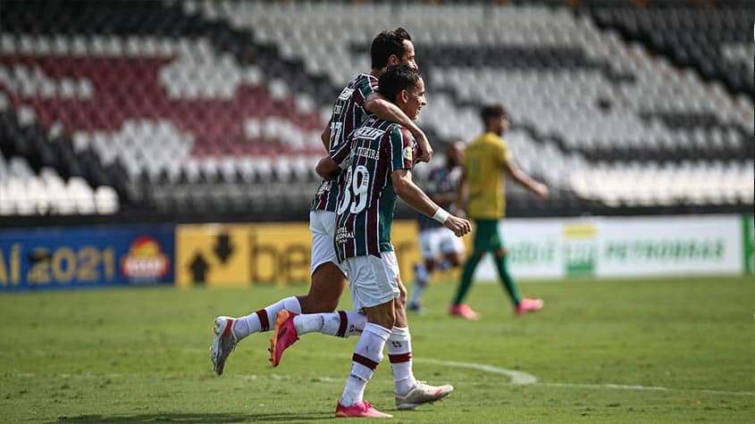 Fluminense x Cuiabá - Gabriel Teixeira e Nene