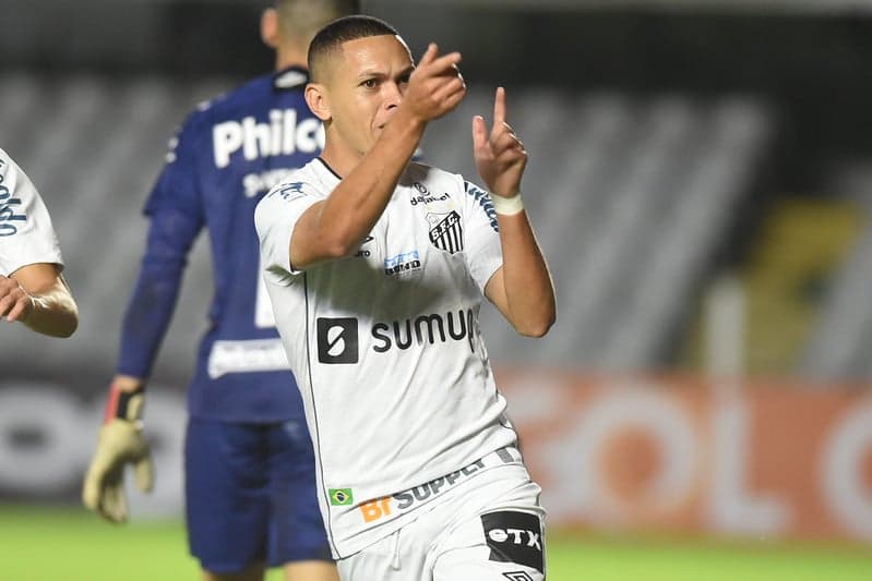 Marcos Guilherme - Santos x Athletico