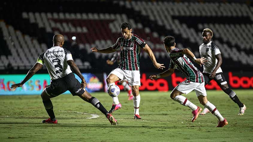 Fluminense x Ceará - Gabriel Teixeira e Fred