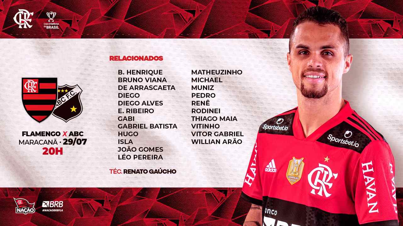 Flamengo x ABC - Relacionados