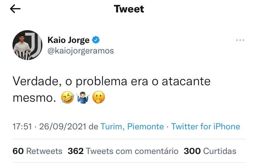 Kaio Jorge - Tuite