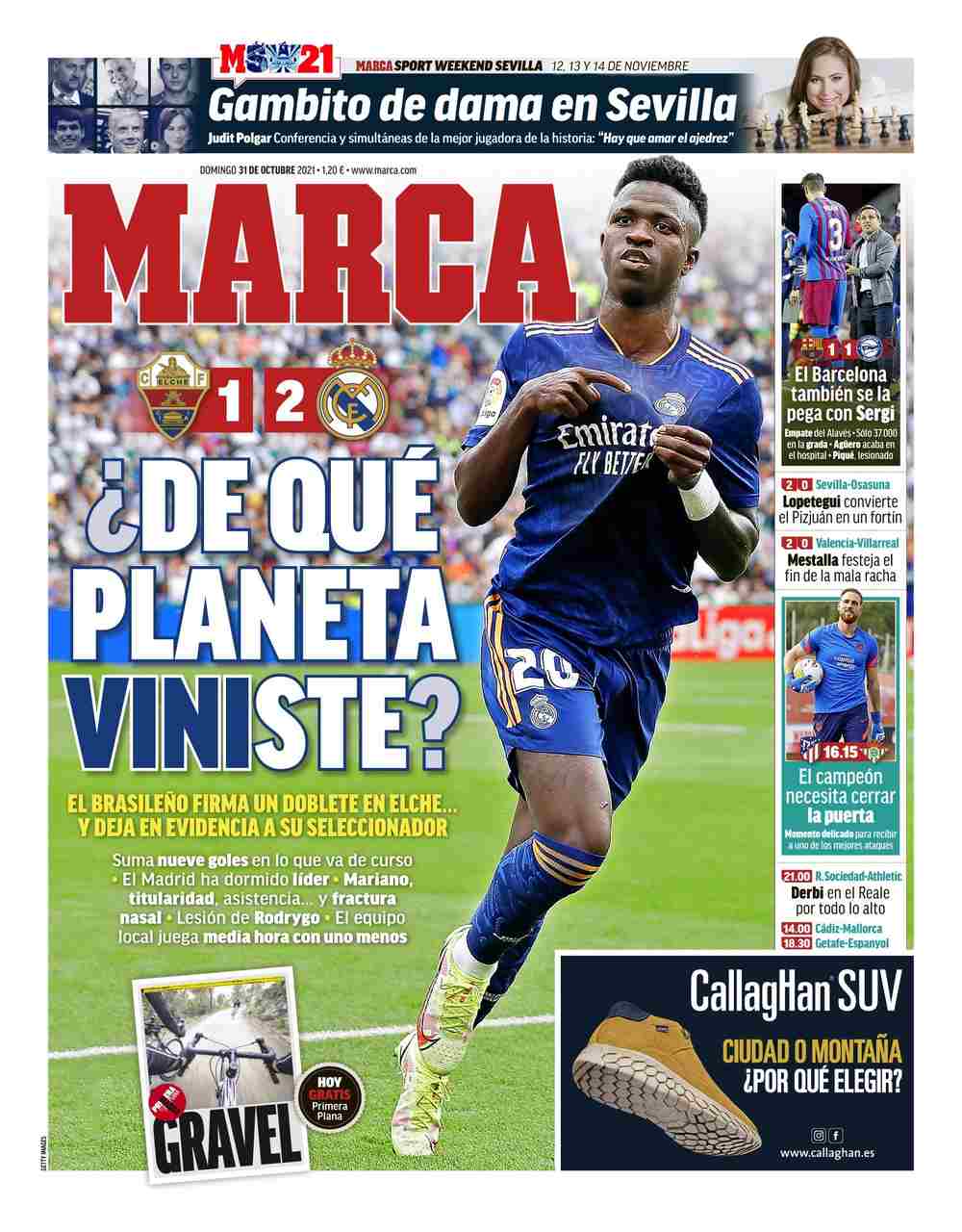Capa do Marca com Vini Jr. - 31/10/2021