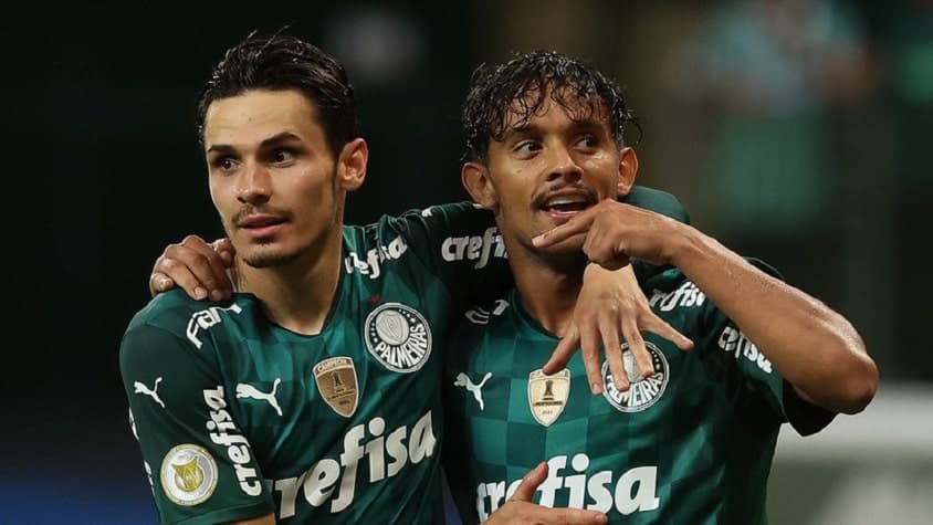 Raphael Veiga e Gustavo Scarpa - Palmeiras