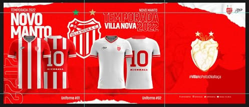 O  Leão há tem sua nova camisa para a temporada 2022