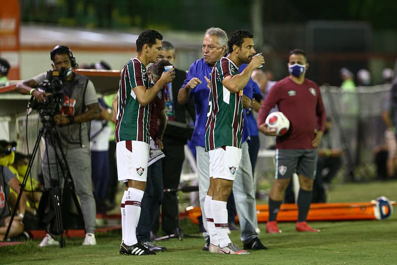 Fluminense x Nova Iguaçu - Ganso, Fred e Abel Braga