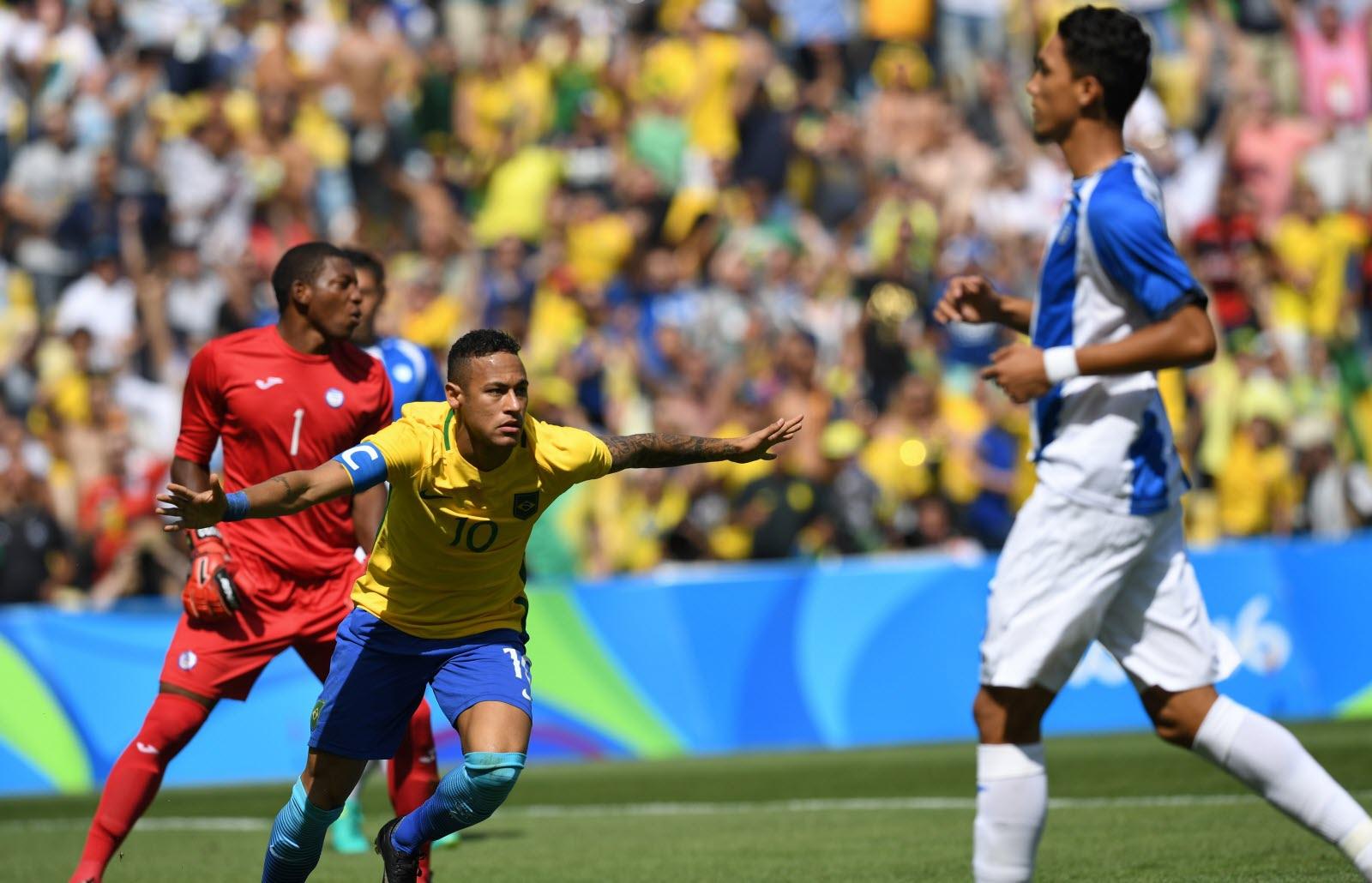 Brasil x Honduras - Jogos Olímpicos 2016 - Neymar