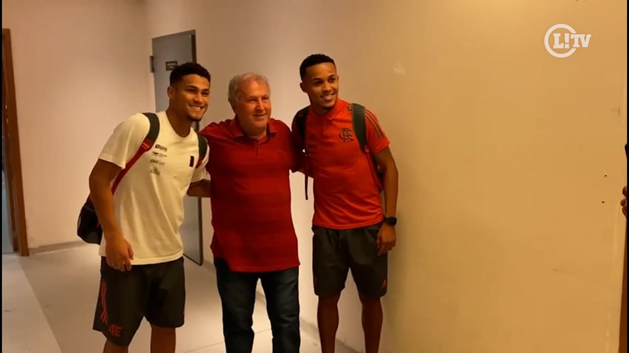 Zico, João Gomes e Lázaro