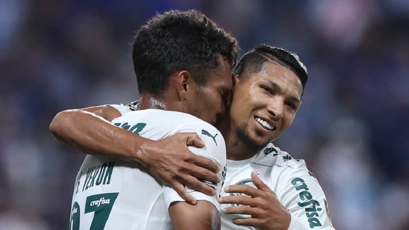 Rony e Veron - Emelec x Palmeiras
