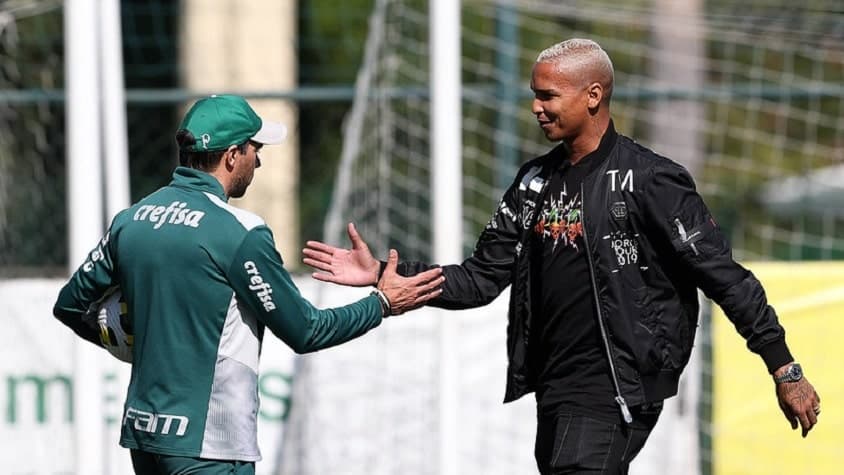 Abel Ferreira e Deyverson - Despedida Palmeiras