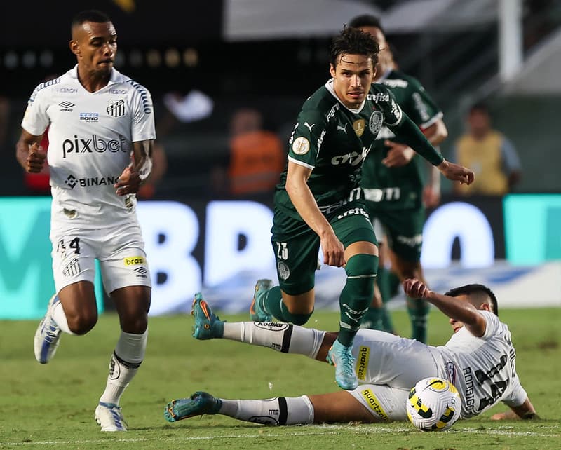 Raphael Veiga - Santos 0 x 1 Palmeiras