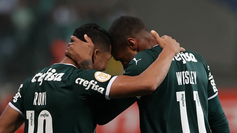 Palmeiras x Botafogo - Rony e Wesley