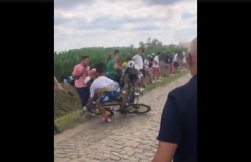 Tour de France - Acidente