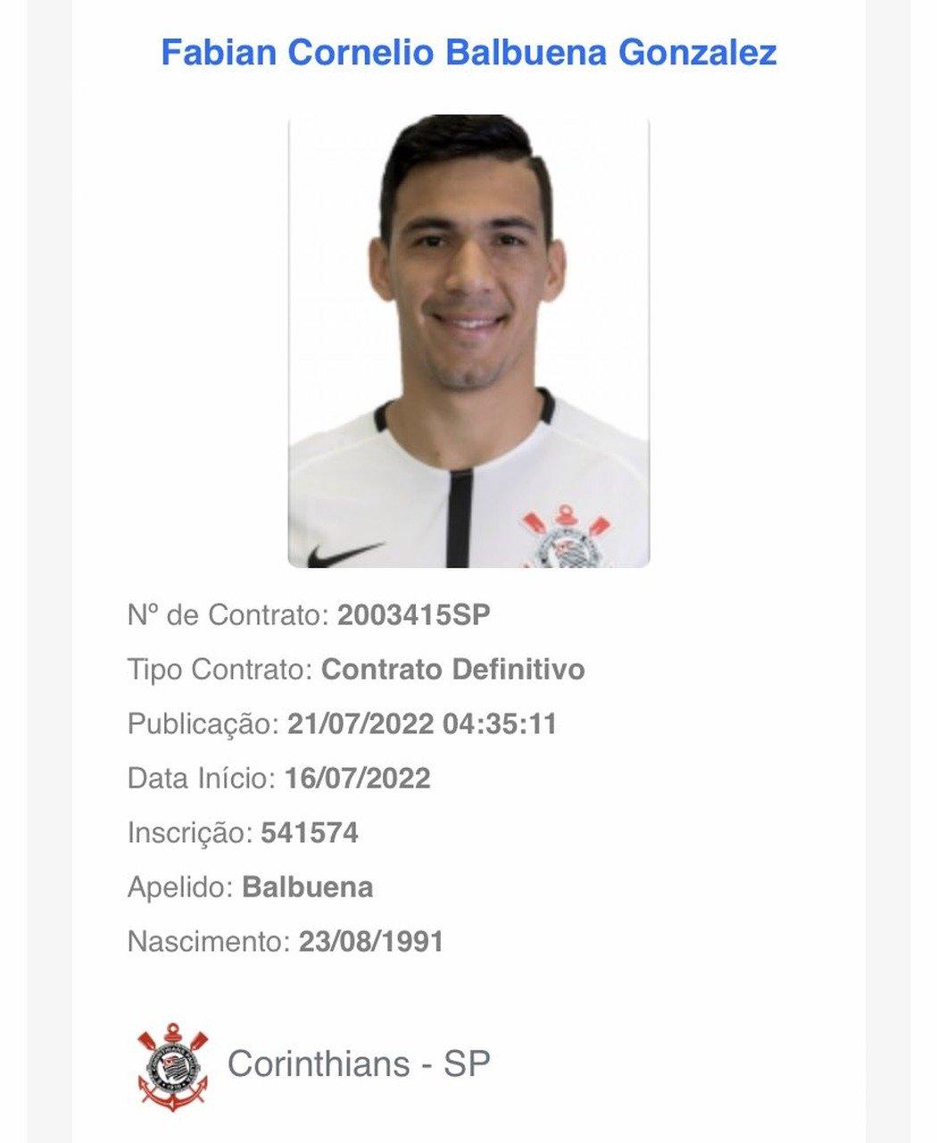 BID Balbuena - Corinthians