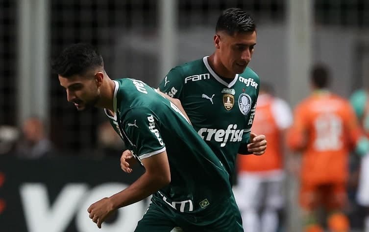 López e Merentiel - América-MG x Palmeiras