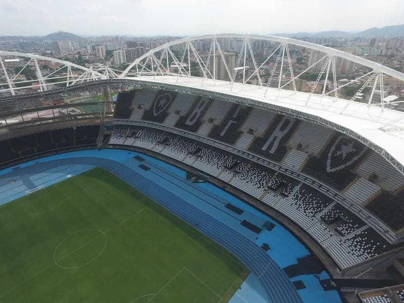 Botafogo - Estádio Nilton Santos - Teto
