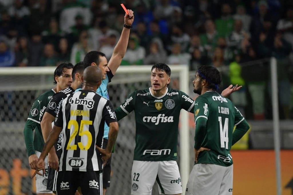 Palmeiras x Atlético-MG - Expulsão Scarpa