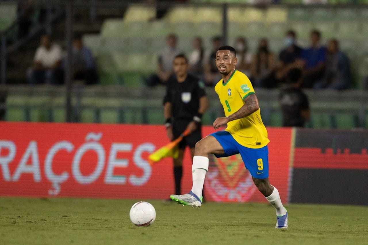 Gabriel Jesus - Seleção Brasileira - Venezuela x Brasil