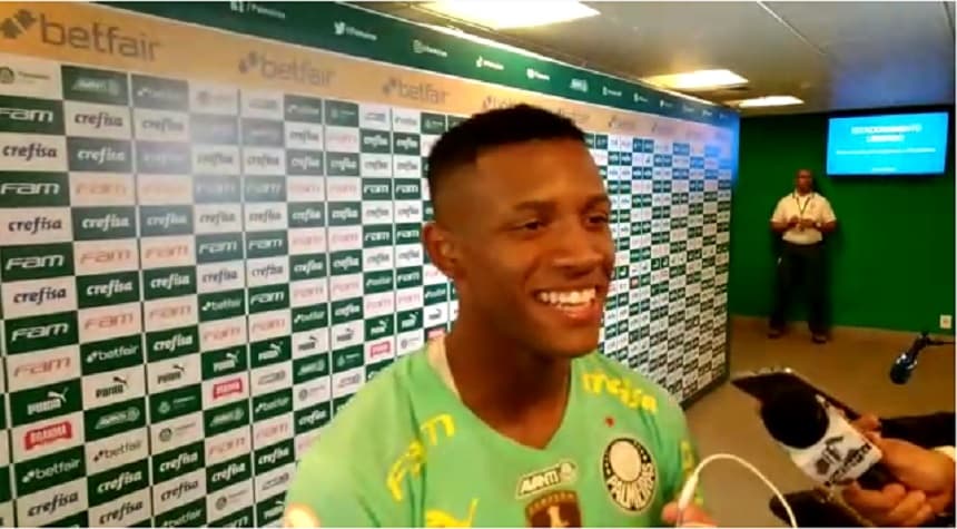 Danilo - Palmeiras x Juventude - Zona Mista