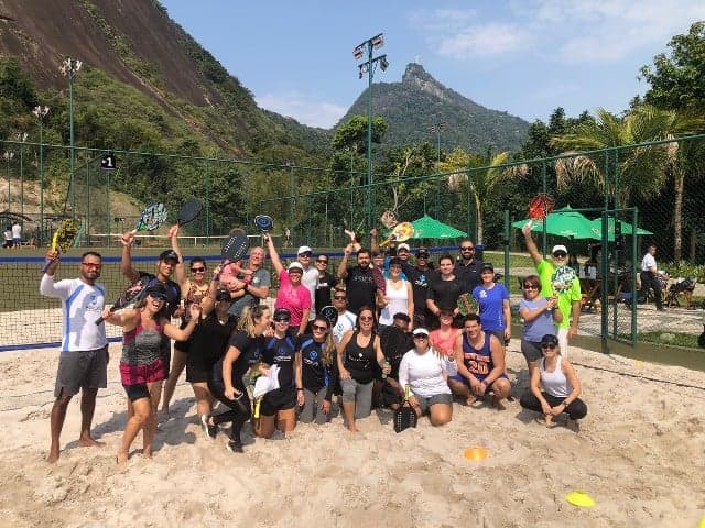 Clínica de Beach em academia do Rio
