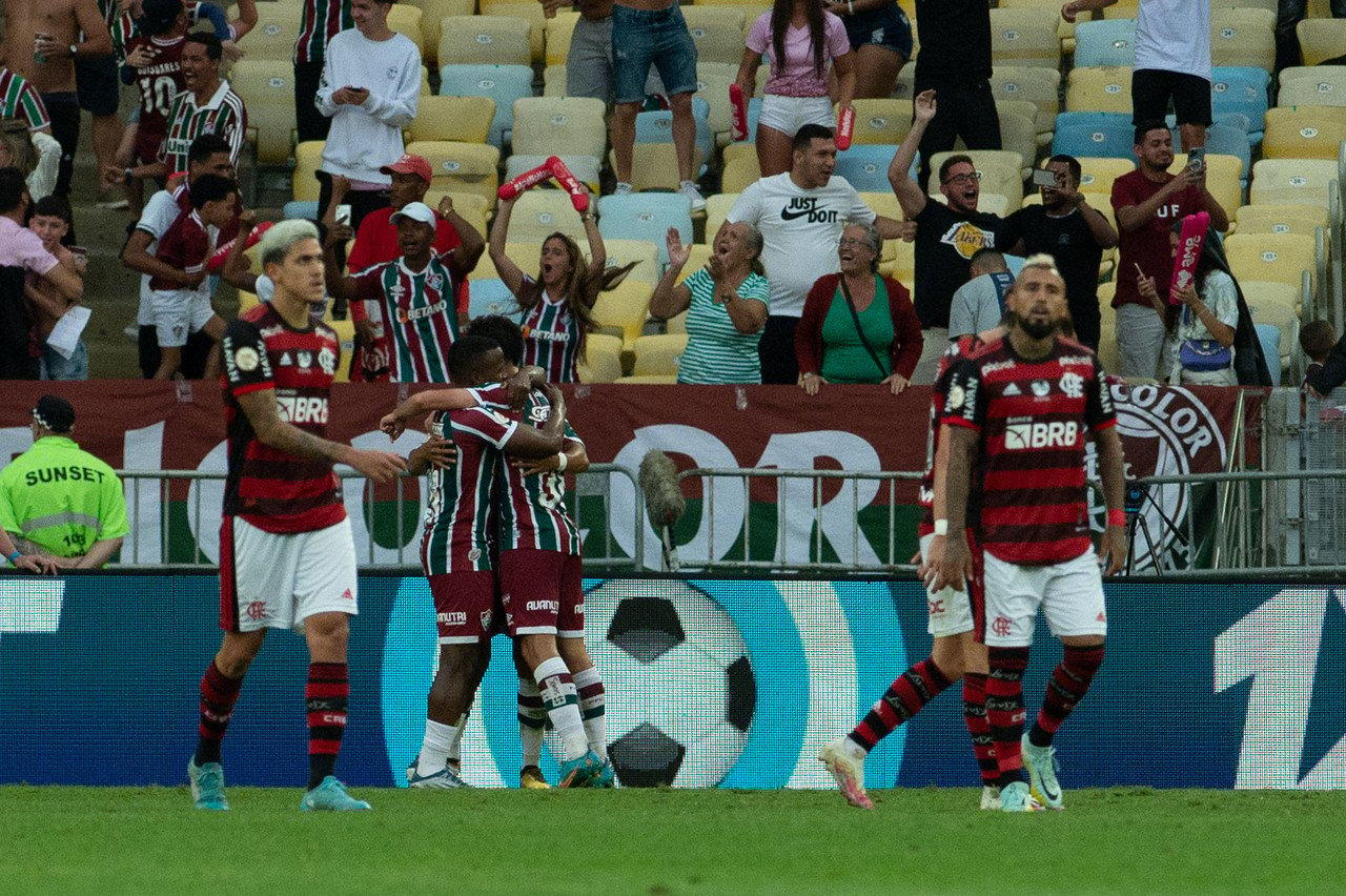 Flamengo x Fluminense - Comemoração Fluminense