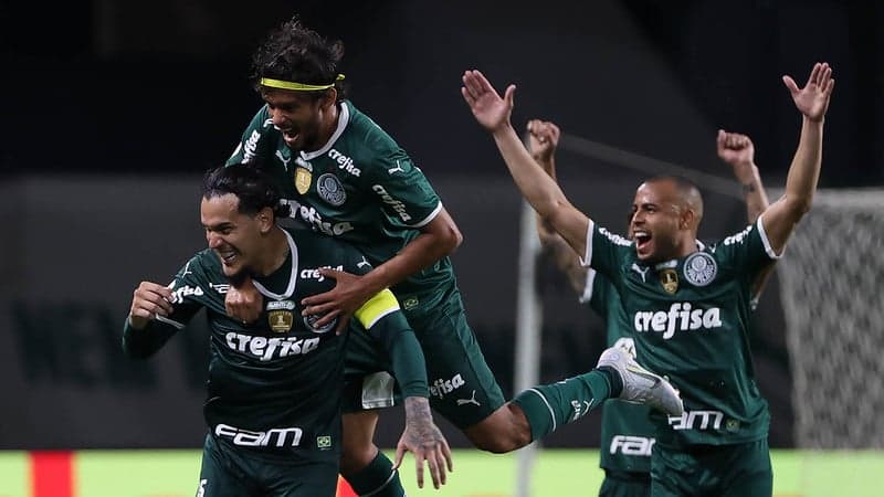Palmeiras x Coritiba - Comemoração Gómez