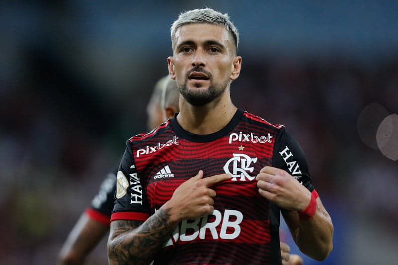 Flamengo x Santos - Arrascaeta
