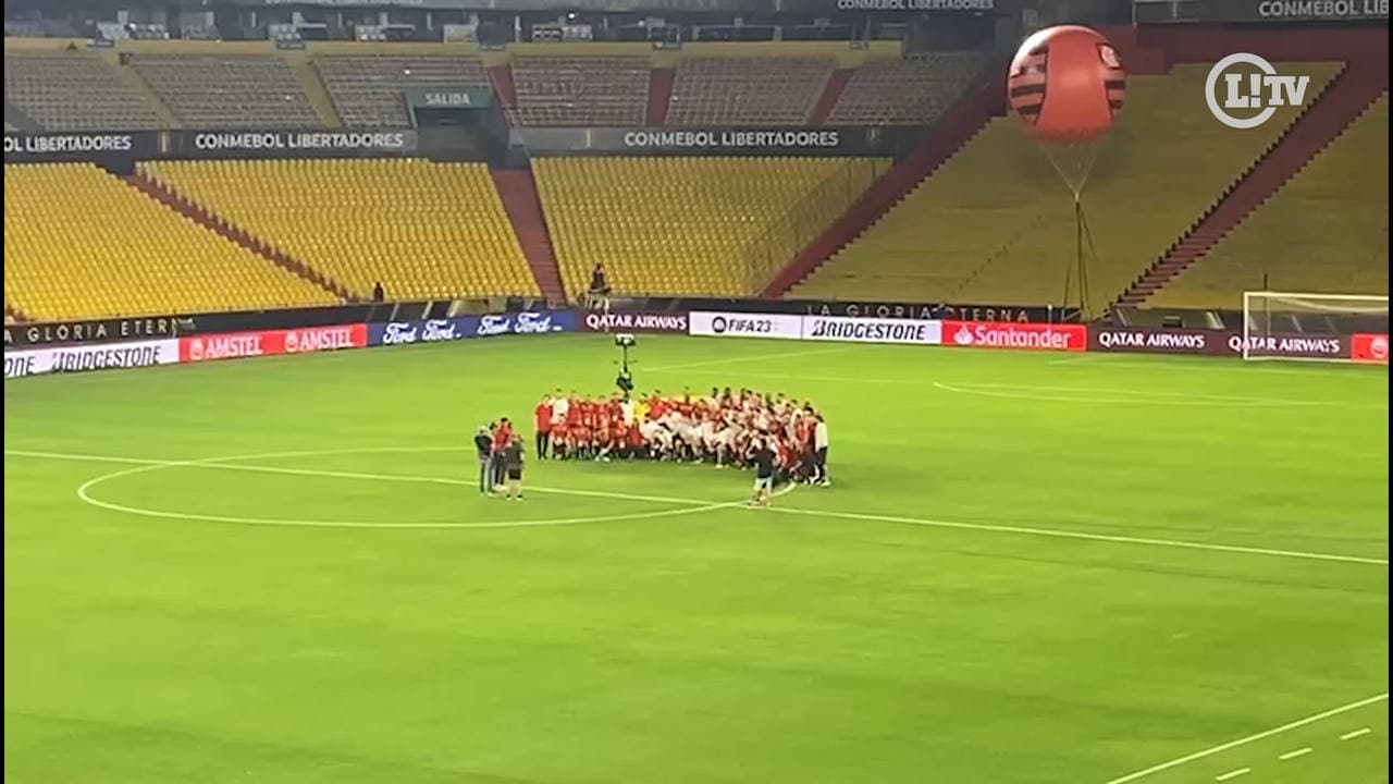 Flamengo - Reconhecimento gramado