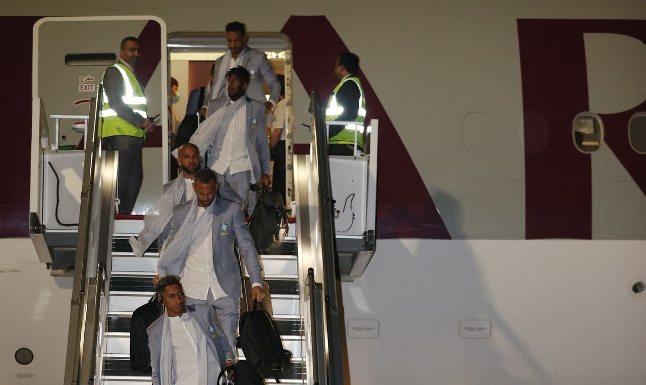 Brasil desembarca no Qatar