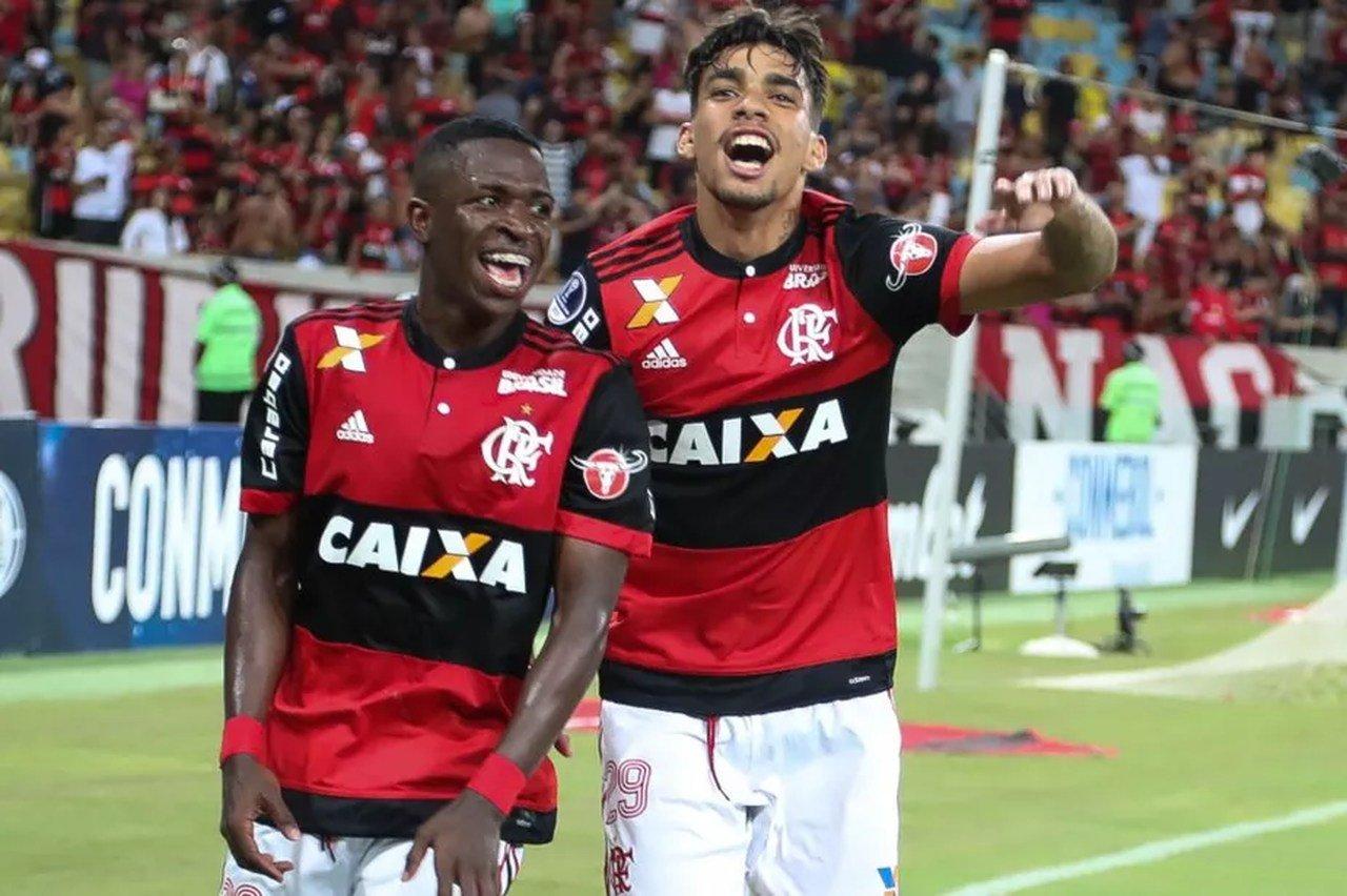 Vini Jr e Lucas Paquetá - Flamengo