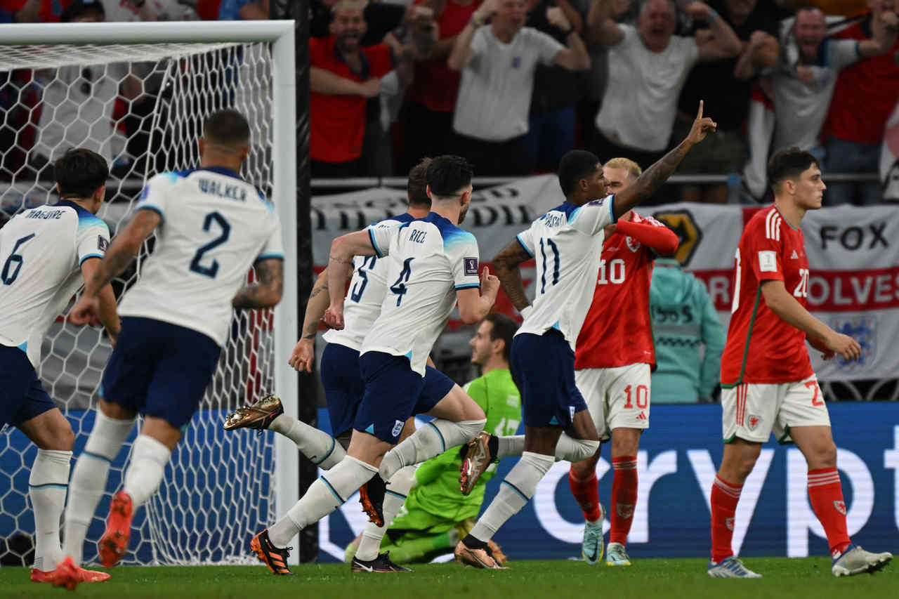País de Gales 0 x 3 Inglaterra - Rashford - Copa do Mundo 2022