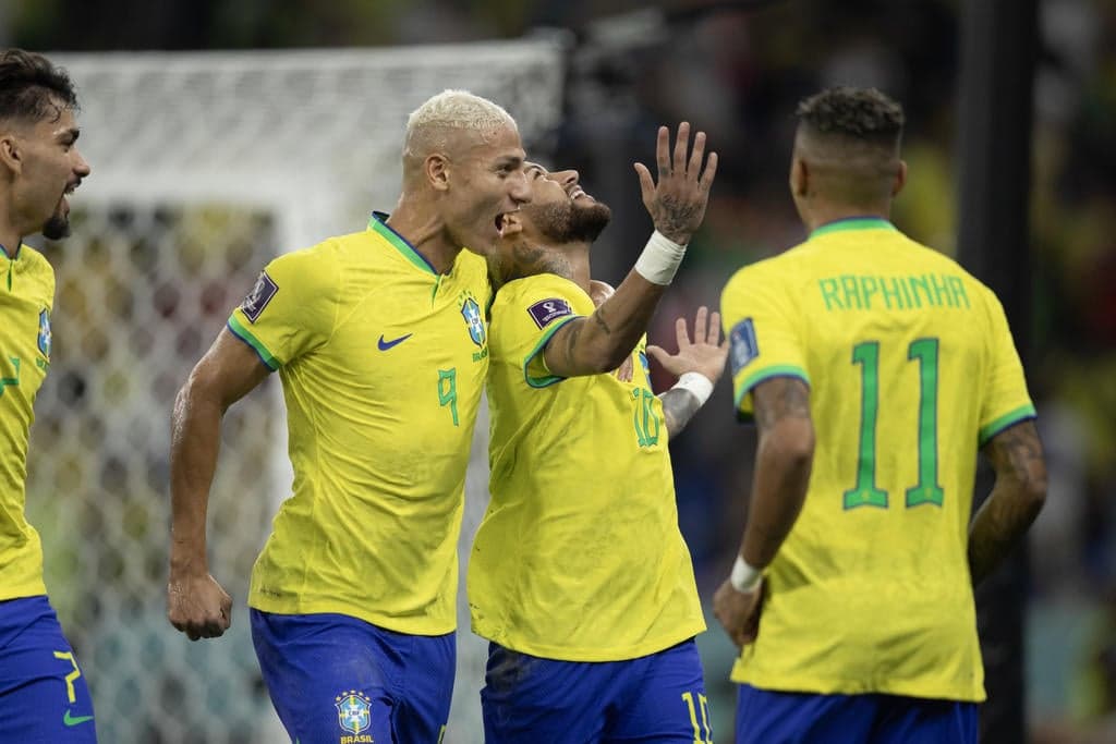 Brasil x Coreia - oitavas de final - Copa Mundo do Catar -