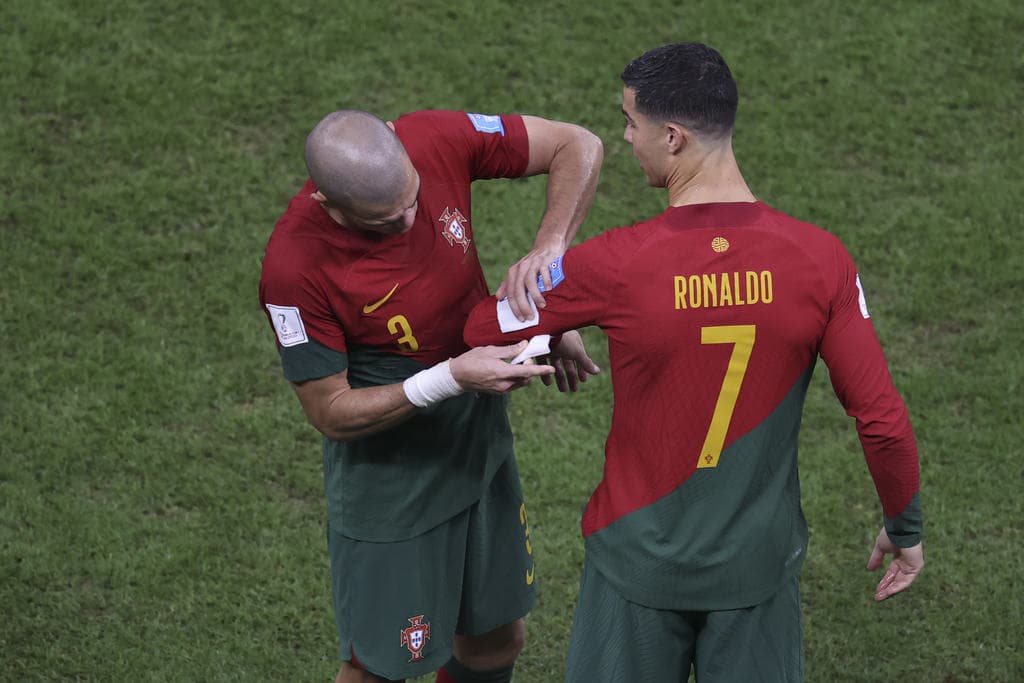 Portugal x Suíça - Pepe Cristiano Ronaldo -