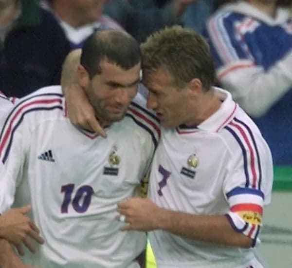 Deschamps e Zidane