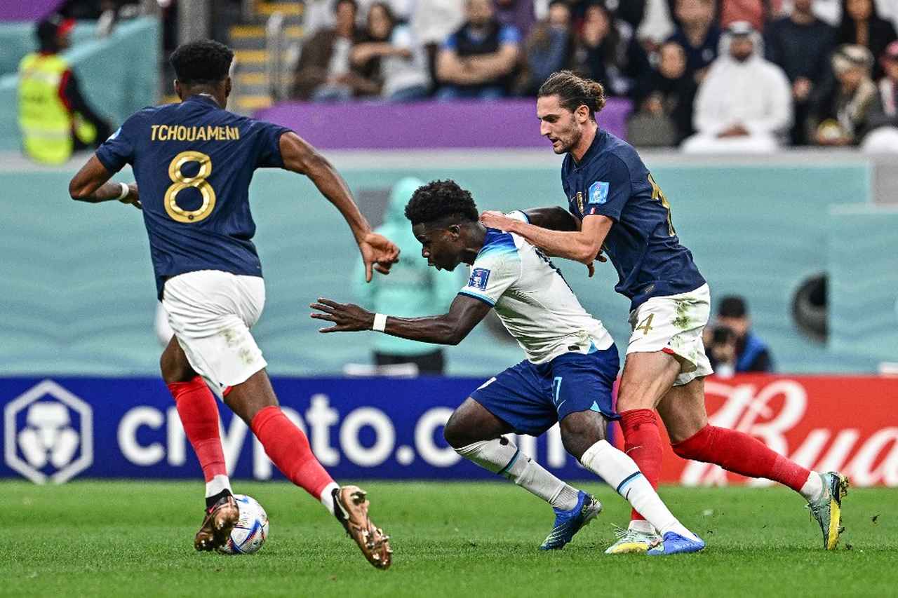 Tchouaméni - França Rabiot Inglaterra Copa