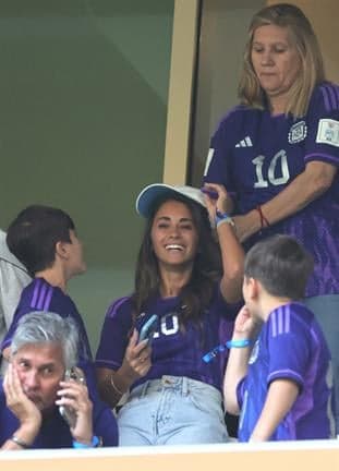 Antonella - Esposa de Messi - Final da Copa de 2022