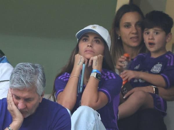 Antonella - Esposa de Messi - Final da Copa de 2022