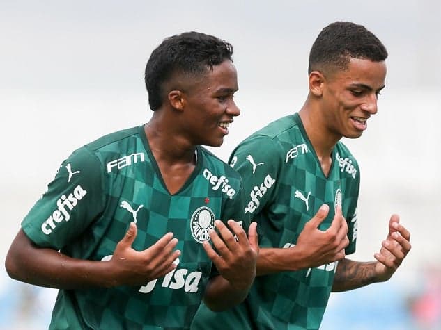 Endrick e Giovani - Palmeiras Copinha 2022