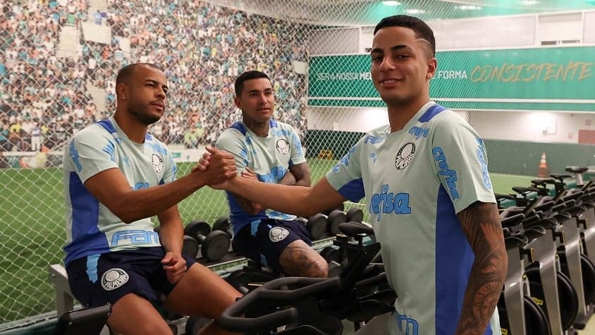 Mayke, Dudu e Giovani - Reapresentação Palmeiras