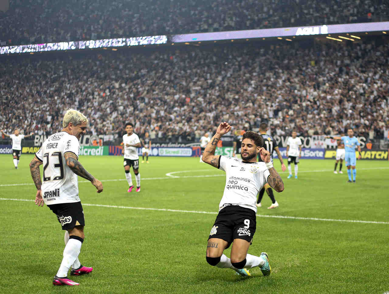 Corinthians 3 x 0 Água Santa - Paulistão 2023 - Yuri Alberto e Fagner