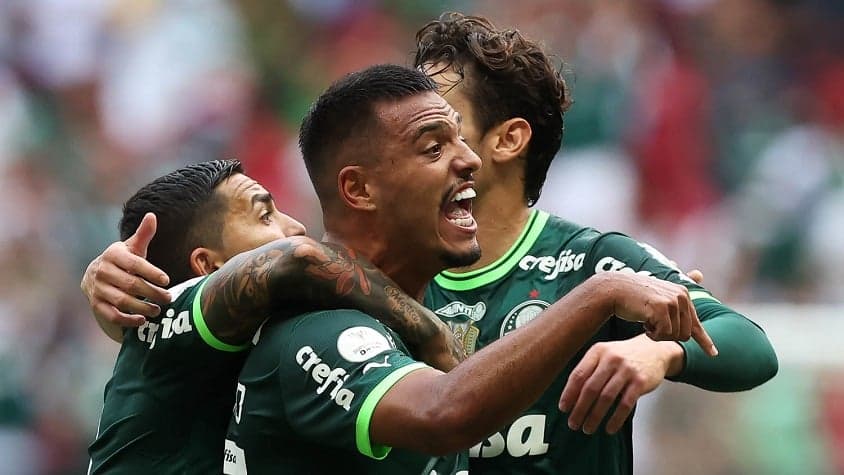 Menino, Dudu e Veiga - Palmeiras - Supercopa