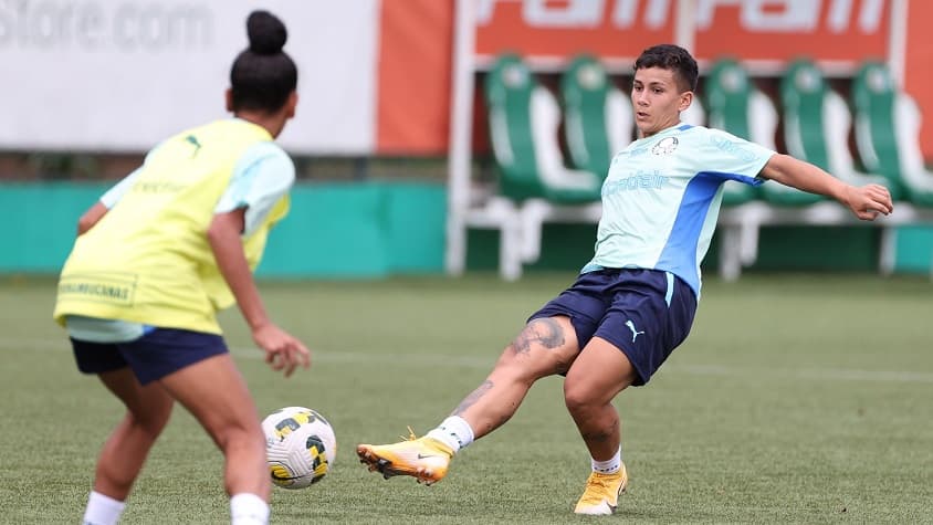 Lorena Benítez - Treino Palmeiras
