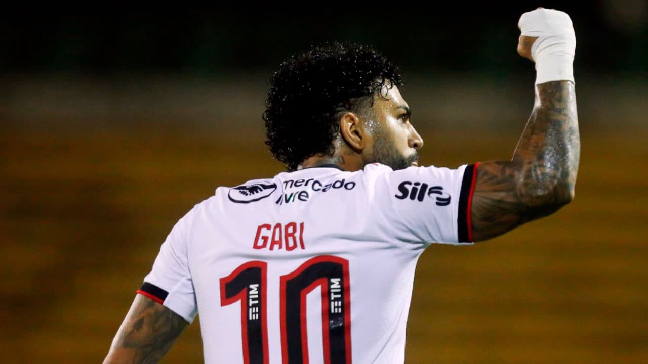 Flamengo x Volta Redonda Gol Gabigol