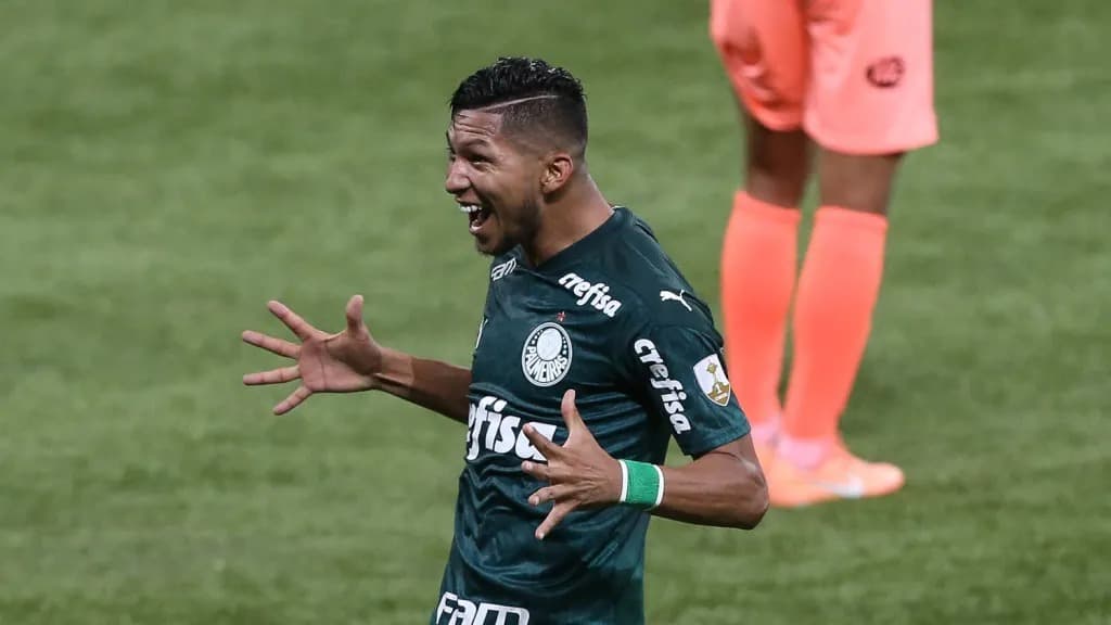 Primeiro gol de Rony pelo Palmeiras