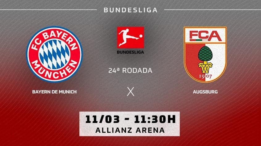 Bundesliga Bayern x Augsburg