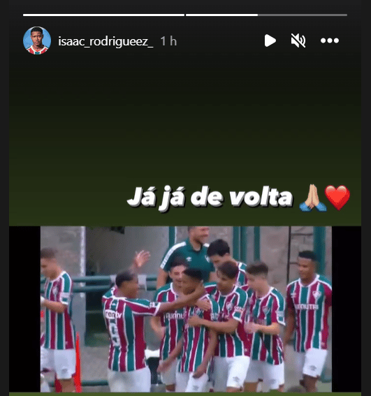 Isaac - Fluminense - Instagram