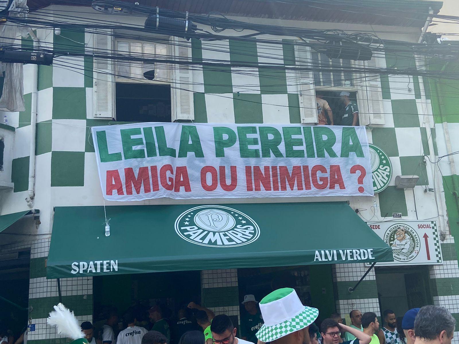 Palmeiras x Ituano - Protesto Mancha Verde