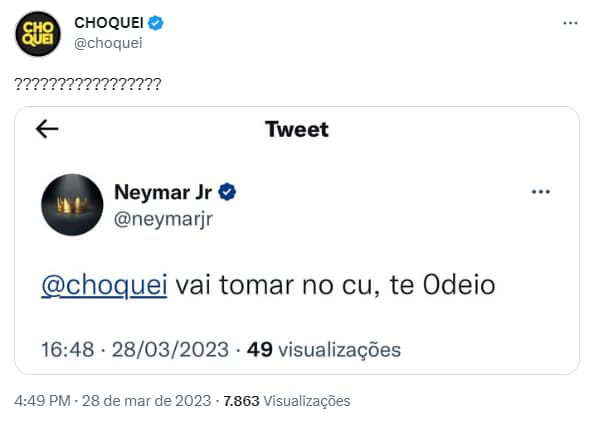 Neymar x Choquei